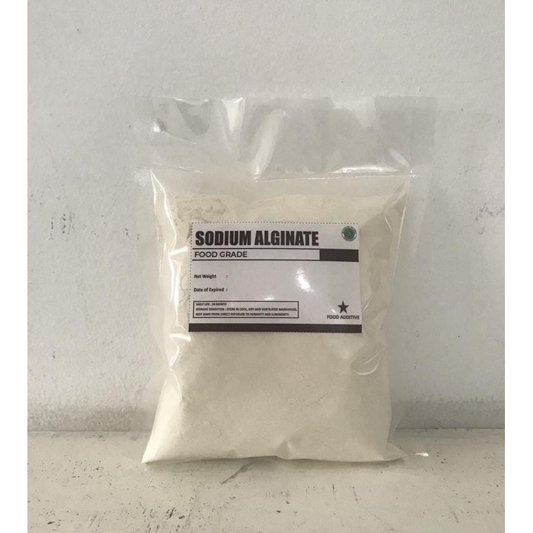 

Ukuran 250 Gram - Sodium Alginate Pengenyal Cilok Food Grade | Pengenyal Basreng | Bahan Anti Alot | Pengenyal Mie