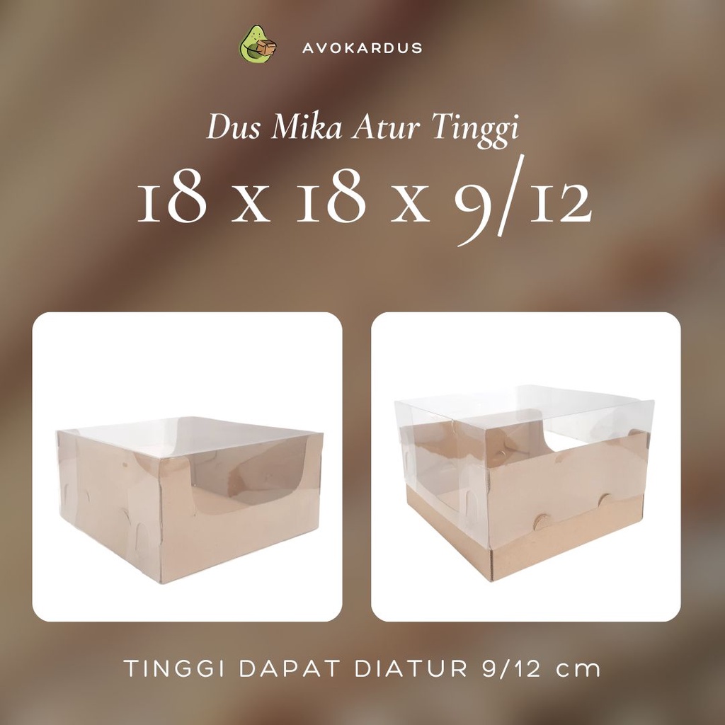 

Kardus Corrugated Die Cut Dus Mika Atur Tinggi Kotak Dus Kue Tart