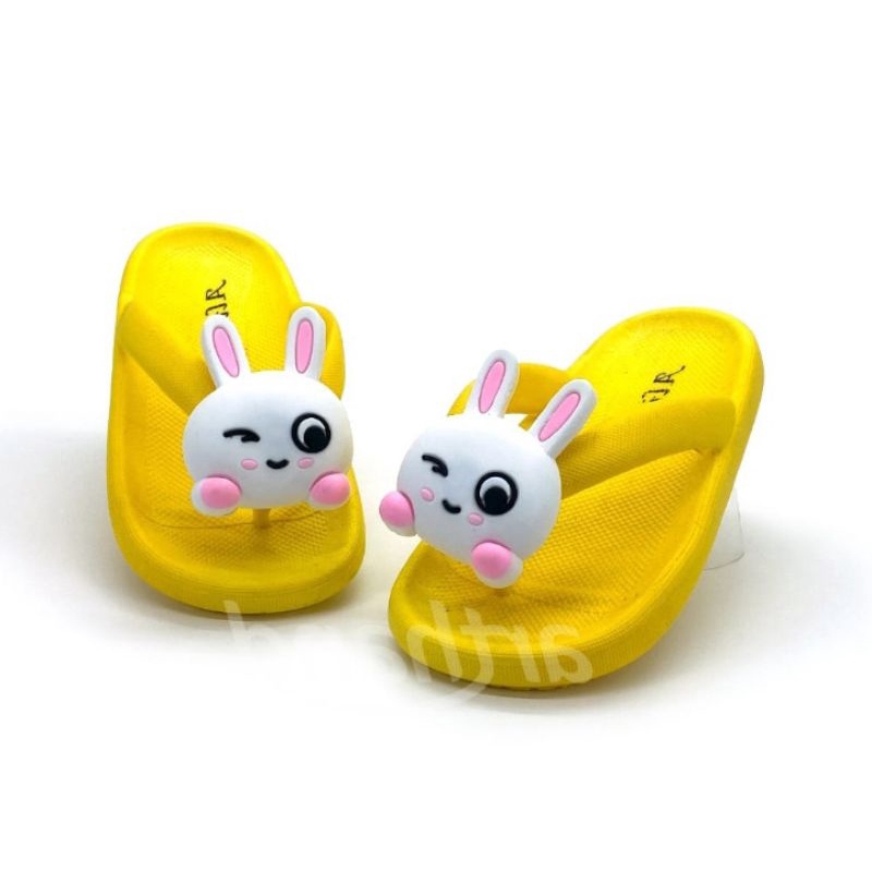 Sandal Jepit Anak Perempuan Motif Rabbit Sandal Motif Kelinci