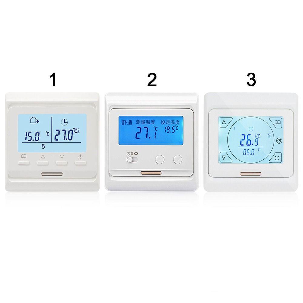 Preva Termometer Digital Rumah Tangga Kualitas Tinggi Tahan Lama Cairan Kristal Instrumen Dinding Gantung Akurat Temp Meter