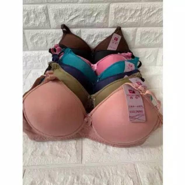 [Q-2&E ✓) AFI - EC - Bra / BH Busa Tipis Tanpa Kawat / BH Sport berkualitas