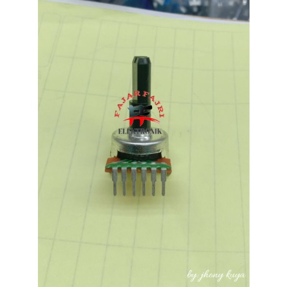 potensio volume speaker aktif polytron 6 pin B503 50 kilo 6 kaki