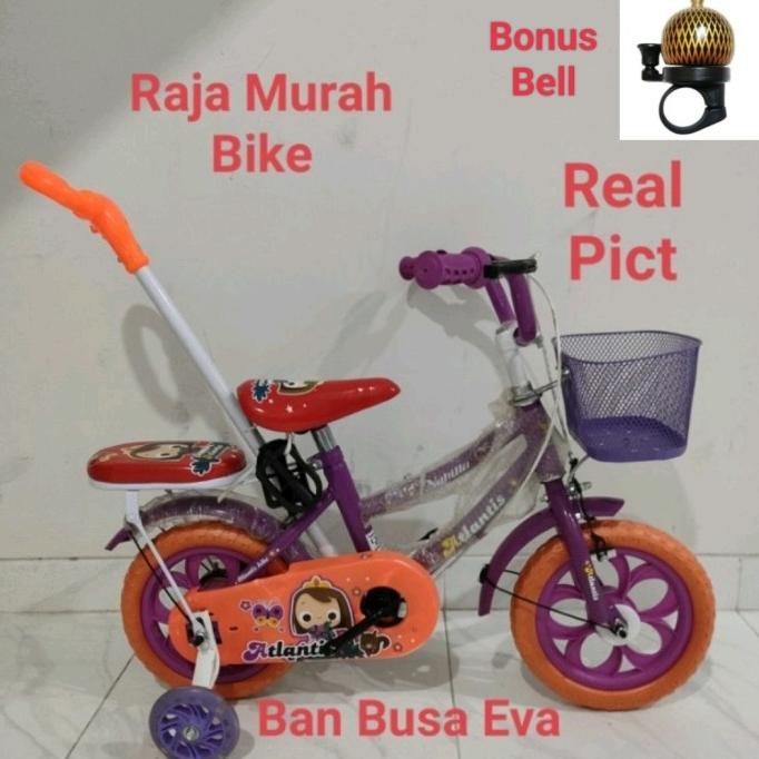 Sepeda Anak Mini Atlantis Nabila 12 Inch Dorongan Sepeda Mini Atlantis #Original