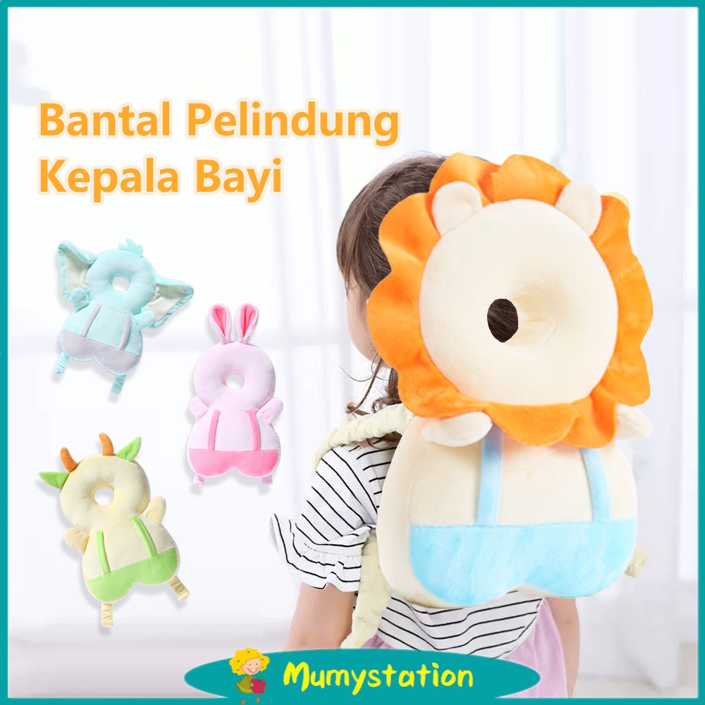 Mumystation Baby Head Protector Ransel lucu Bantal Pelindung Kepala Bayi Anti bentur