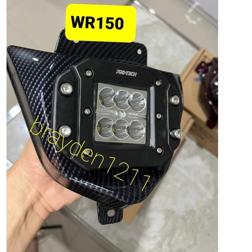 Paling Laku REFLEKTOR LED HEADLAMP LAMPU DEPAN CRF KLX WR155 DTRACKER CARBON