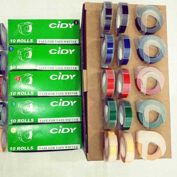 

[D-S2]♕❥ Pita mesin Dymo merk CIDY viral