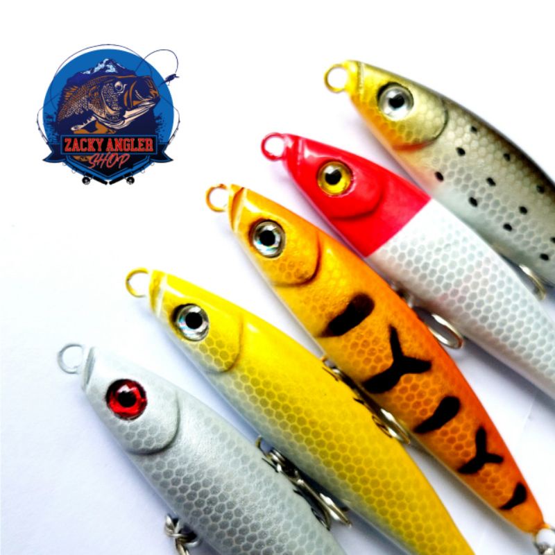 Flutter Stick Raz Lure 7 Cm Umpan Casting Barramundi/Kakap Putih