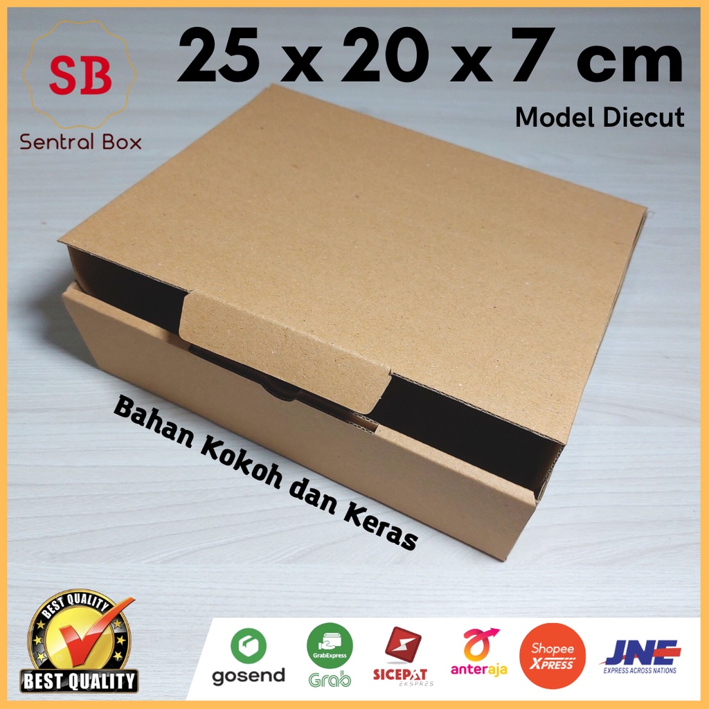 

Kardus 25 x 20 x 7 cm ..... Die Cut