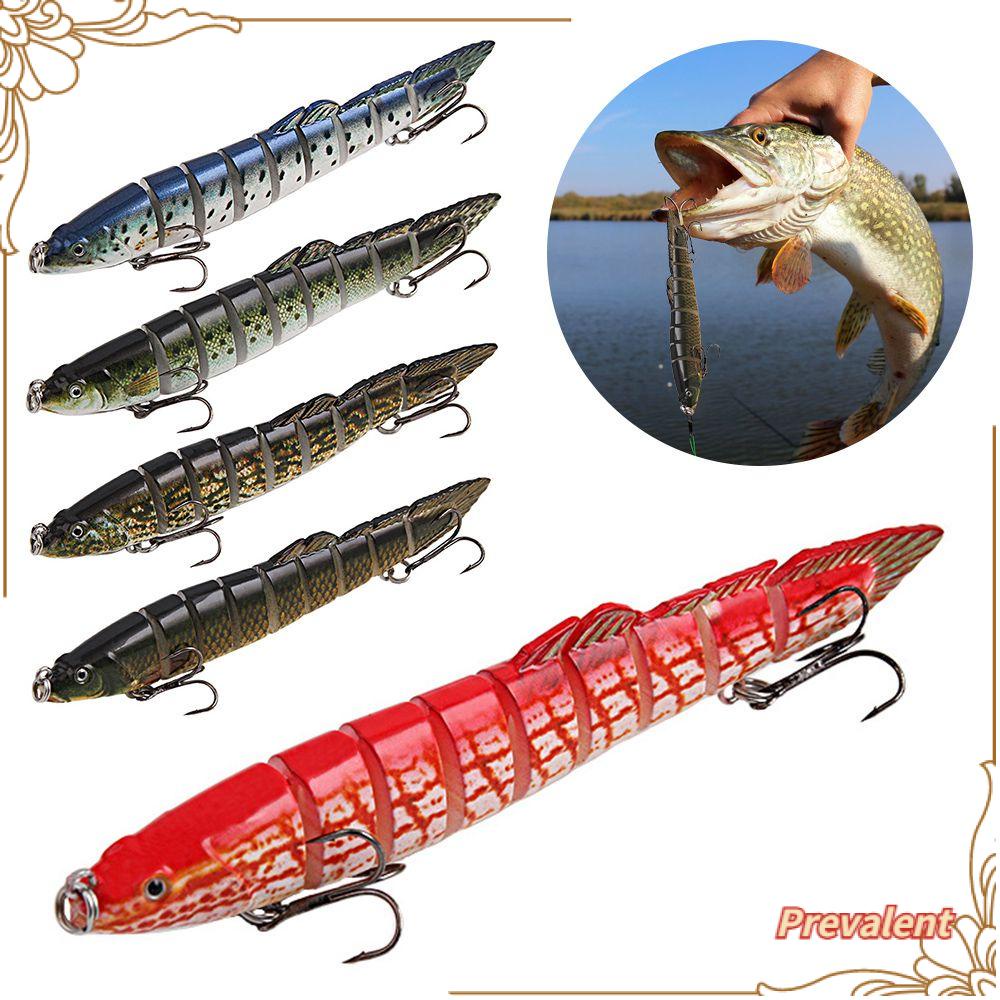 Preva Multi Jointed Lure 13.3cm 21.5g Perlengkapan Ikan Luya Aksesoris Artificial Lure