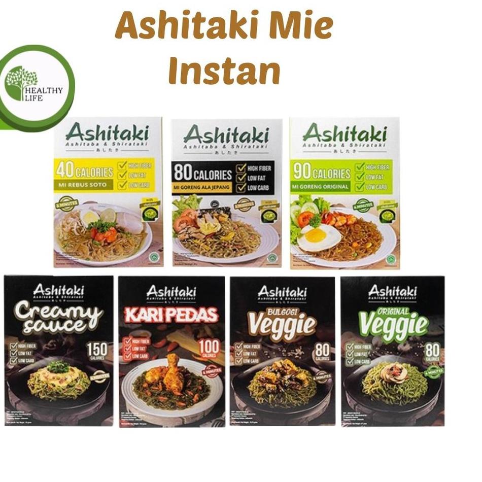 

(COD )NEW_PRODUCT Ashitaki Mi Instan (Ashitaba & Shirataki)