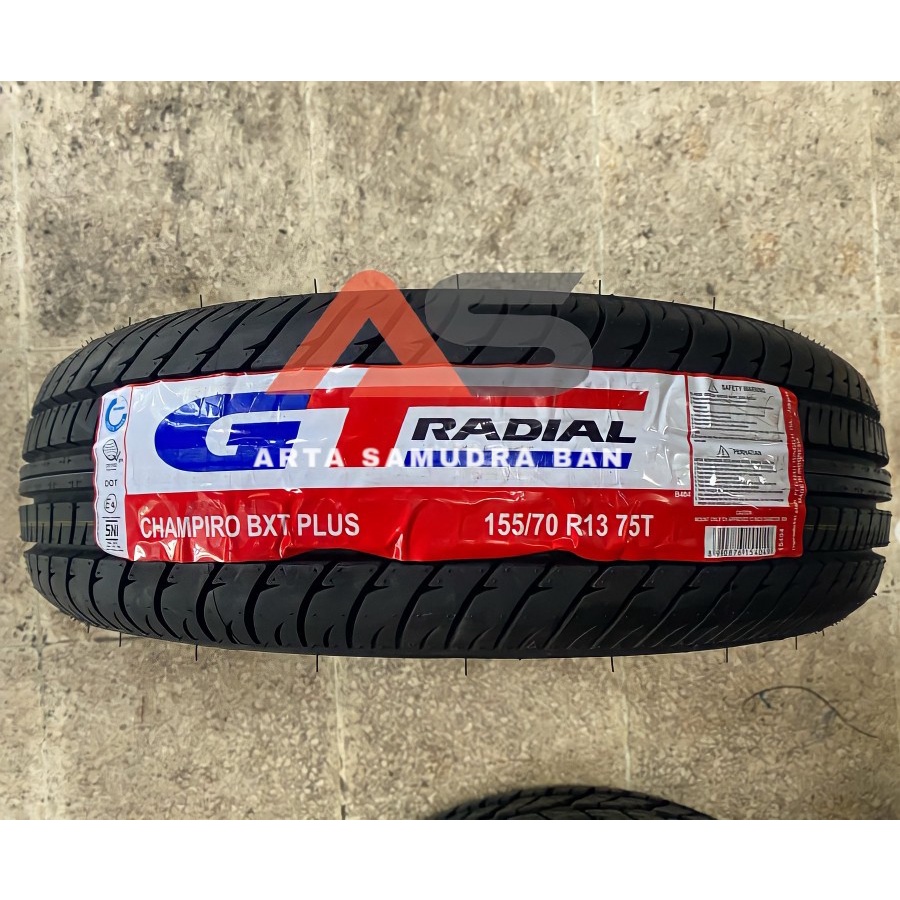 Ban GT Radial Gajah Tunggal Champiro BXT Plus 155 / 70 R 13 R13