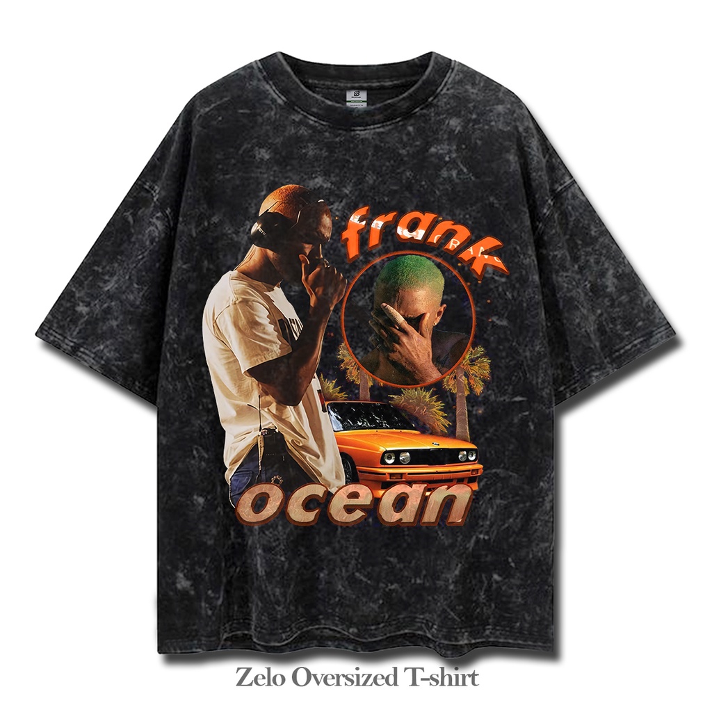 Frank Ocean Vintage Oversized T-Shirt | Stone Wash | Kaos Oversize Frank Ocean | Vintage | Atasan