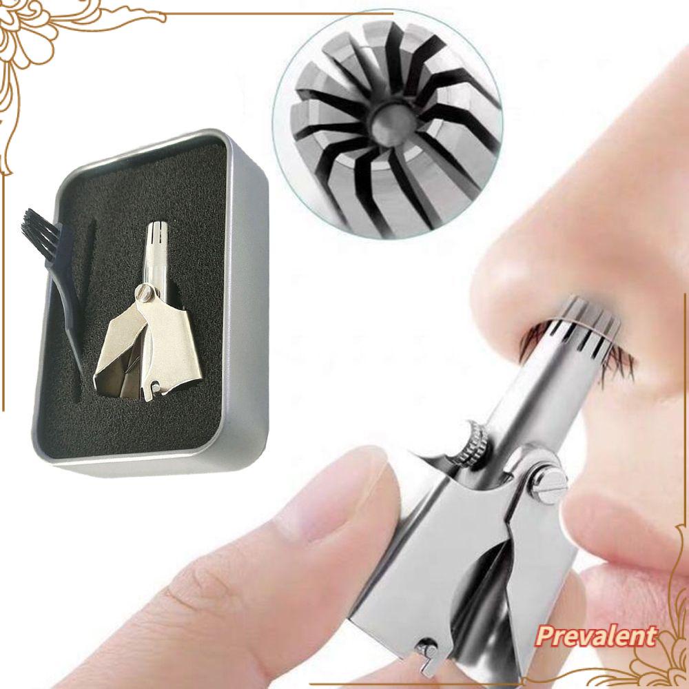 Preva Nose Hair Ear Trimmer Mini Portable Stainless Steel Alat Cukur Rambut Hidung Pria Bisa Dicuci