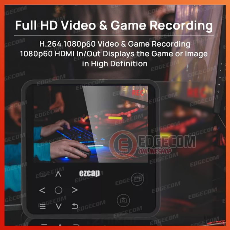 EZCAP 275 Portable SDI HDMI Capture HD Video Recorder Save to SD Card EZCAP275