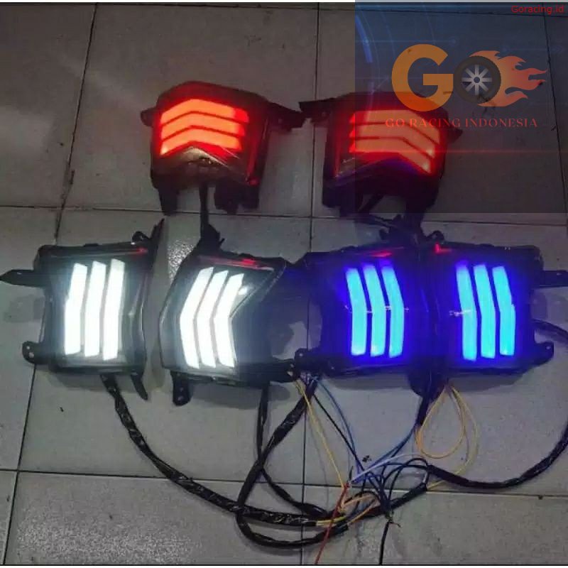 GR Lampu sen depan nmax led sen nmax led neon lampu sen Nmax lama Ori