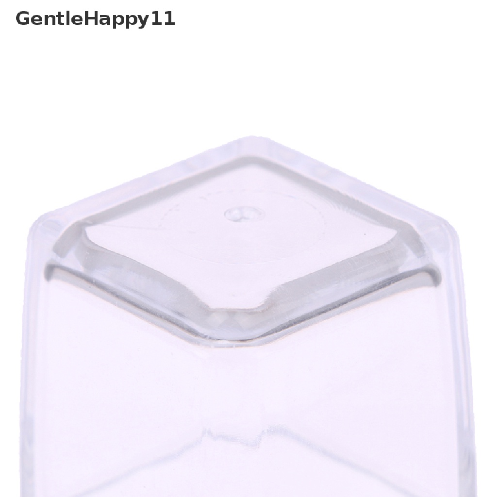 GentleHappy 1/12 Dollhouse Miniatures Transparent Square Candy Box Doll House Accessories id