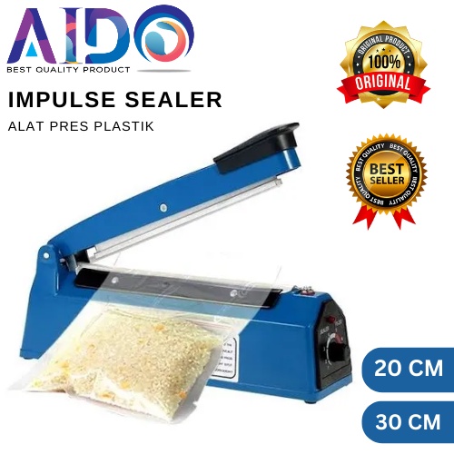 Impulse Sealer / Alat Press Perekat Plastik 20 CM dan 30 CM Q2 8200 8300