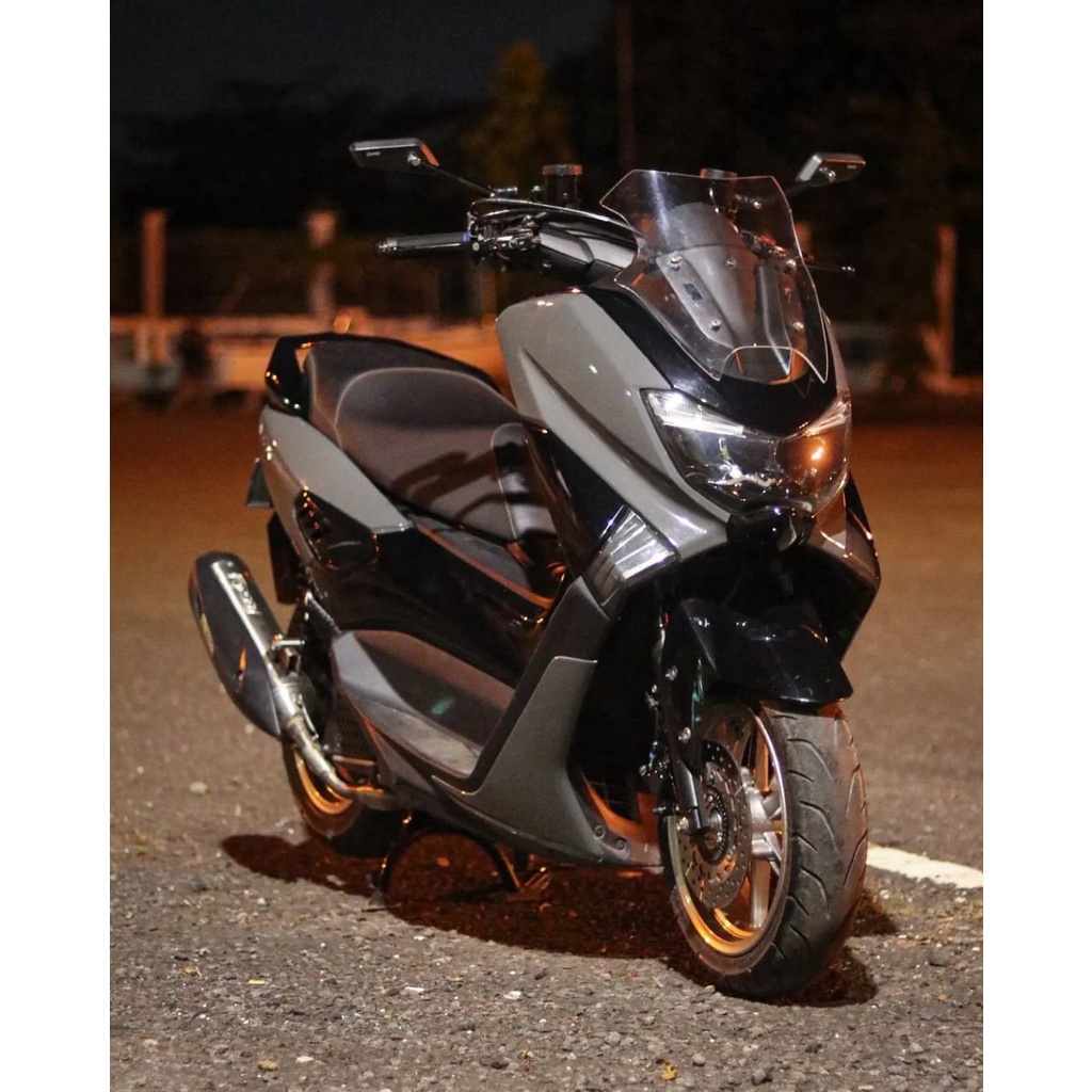 Skotlet Sticker Abu-Abu Glosy/Doff Sekotlet Motor Silver Skotlet Mobil Otomotif