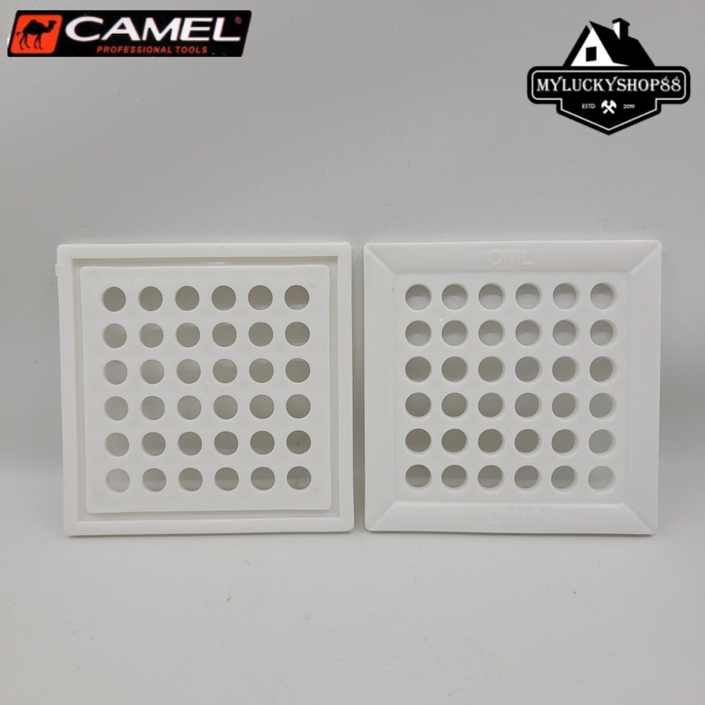 Camel Floor Drain Strainer Saringan Got PVC Kamar Mandi WC Toilet