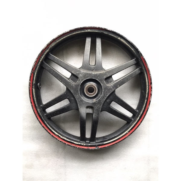 velg racing belakang Suzuki spin old as gigi 18 second original