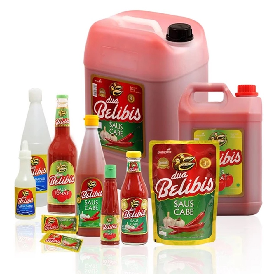 SAUS DUA BELIBIS / SAUS CABE / SAUS TOMAT JERIGEN 5kg
