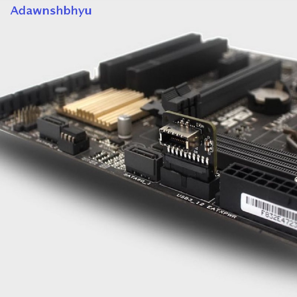 Header Internal Adhyu USB 3.0 Ke 3.1/3.2 C Riser Connector motherboard pc converter ID