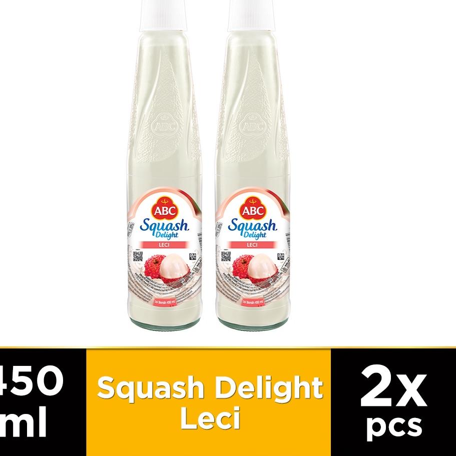

➨ ABC Sirup Squash Delight Leci 450 ml - Twin Pack ブ