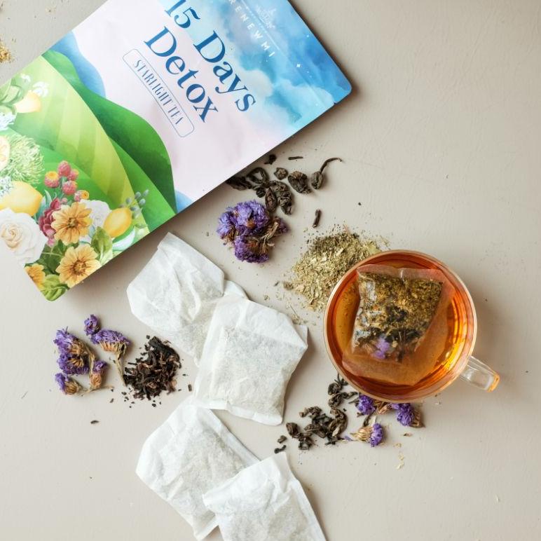 

(PROMO 0HL89) 15 Days RenewMI Detox Tea - Teh Diet Alami ✣