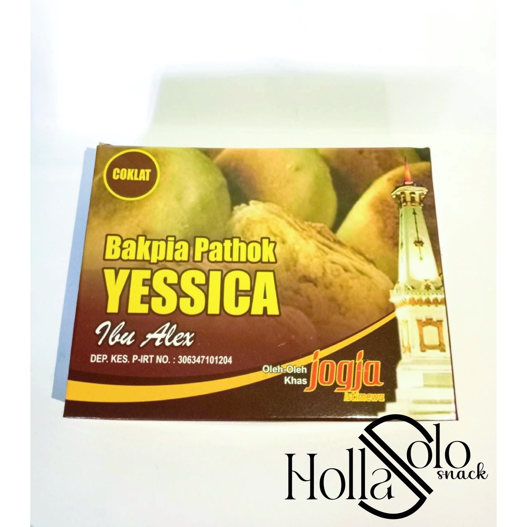 

BAKPIA JOGJA RASA COKLAT YESSICA,675,525 Isi 20 pcs (Hollasolo)