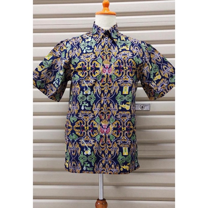 Seragam batik kementerian PUPR lengan pendek