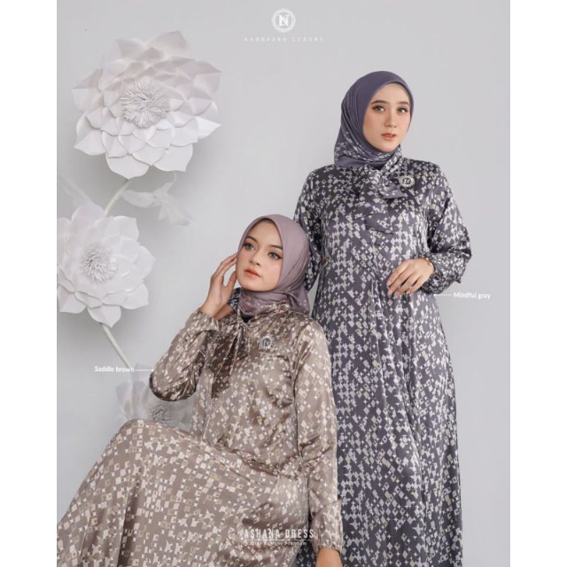 Ashana dress &amp; Ashana scarf by Nadheera Luxury