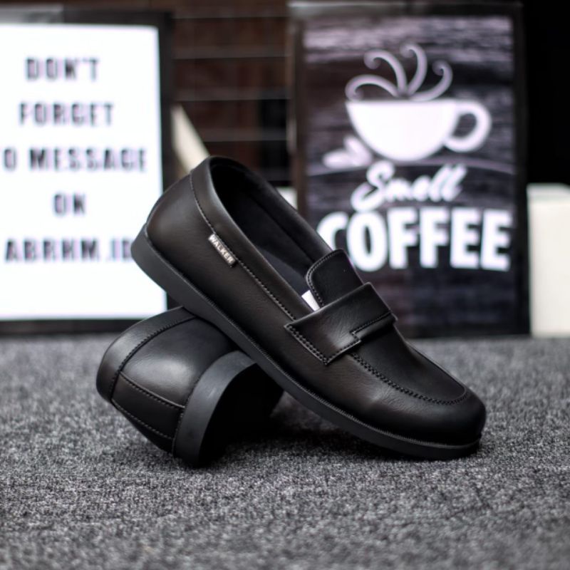 BURAY X SEPATU SLIP ON PRIA LOAFER DEWASA KULIT ASLI CASUAL PANTOFEL FORMAL PRIA KERJA KANTOR GURU PNS PESTA RESMI NYAMAN || SLIP ON PRIA PANSUS BERKUALITAS TRANDY 2023