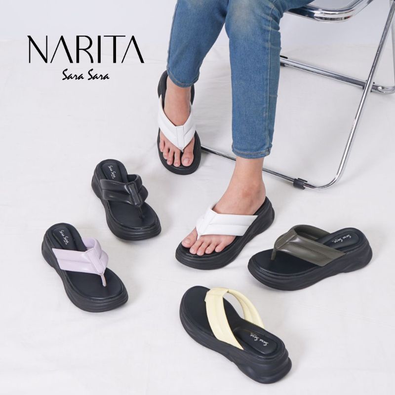 sara sara narita/sandal wanita sara sara narita