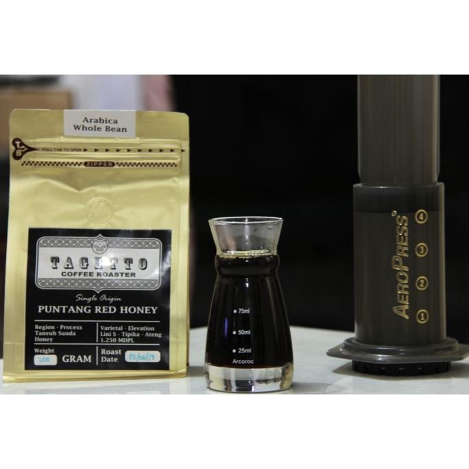 

[BISA COD] Puntang Red Honey 200GR Tagetto Coffee Kopi Arabica