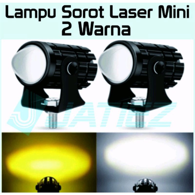 LAMPU TEMBAK D2 LASER 2WARNA