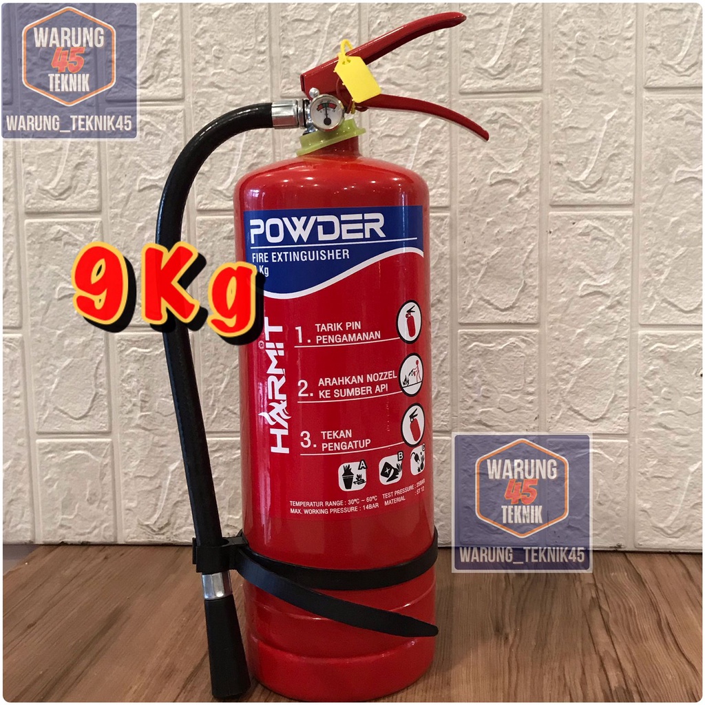 APAR 9kg | 9 Kg bubuk ABC powder URVILA / set  alat pemadam