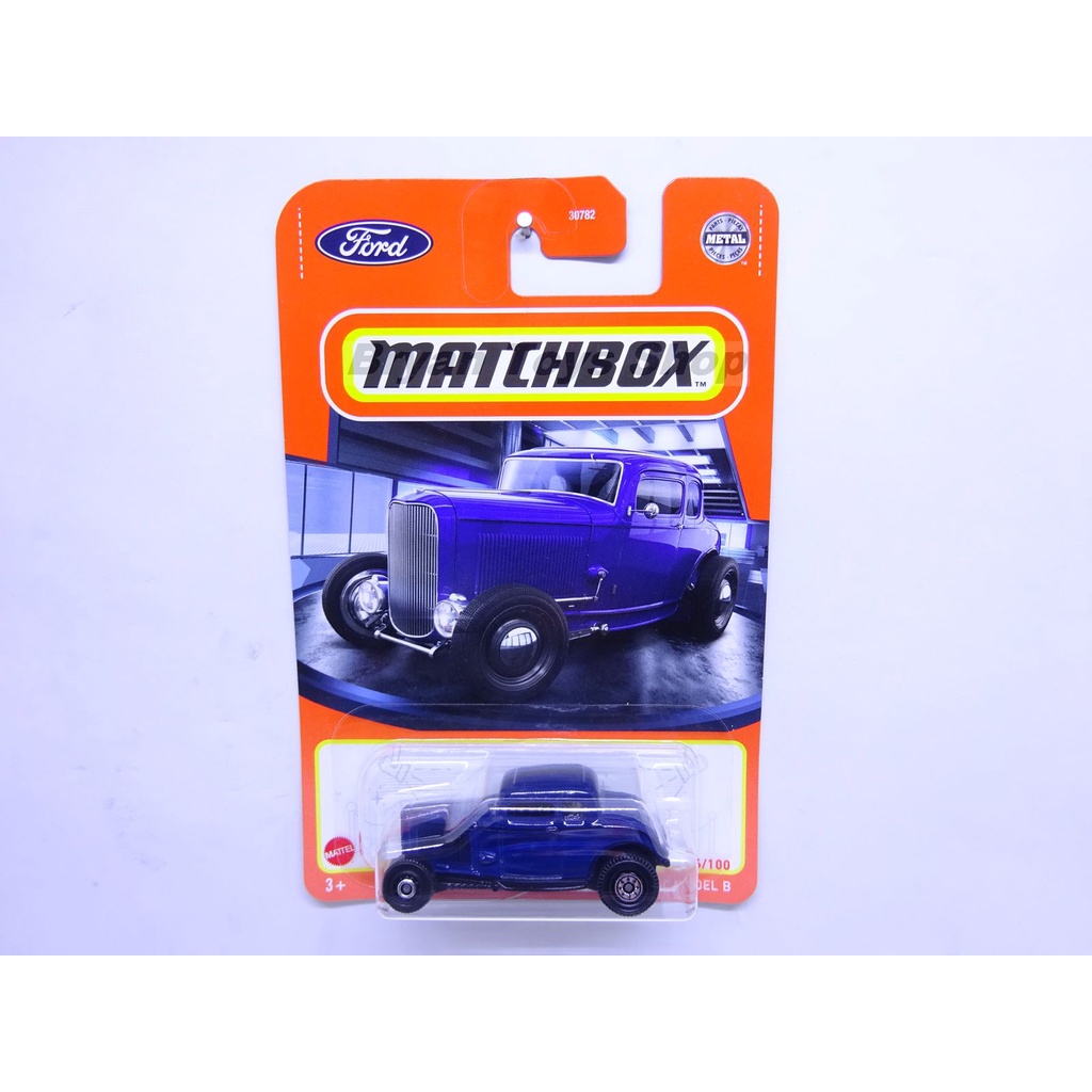 Matchbox 1932 Ford Coupe Model B Biru