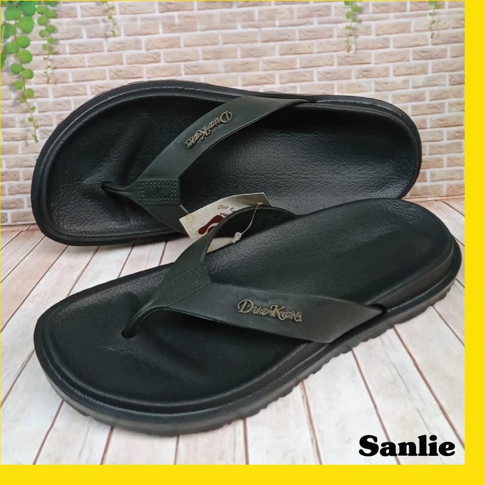 LY.22De22d ◦ Sanlie Sandal Pria Dua Kaki Sendal Karet Jepit Pria Ori Produk516