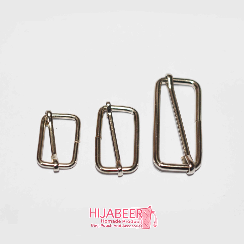 Ring Jalan Nikel – Ring Tas 3,8 cm 3mm /10pcs