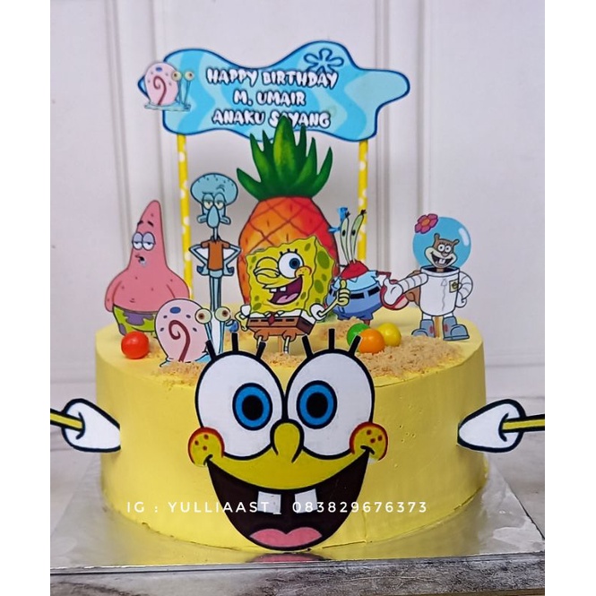 

cake spongebob