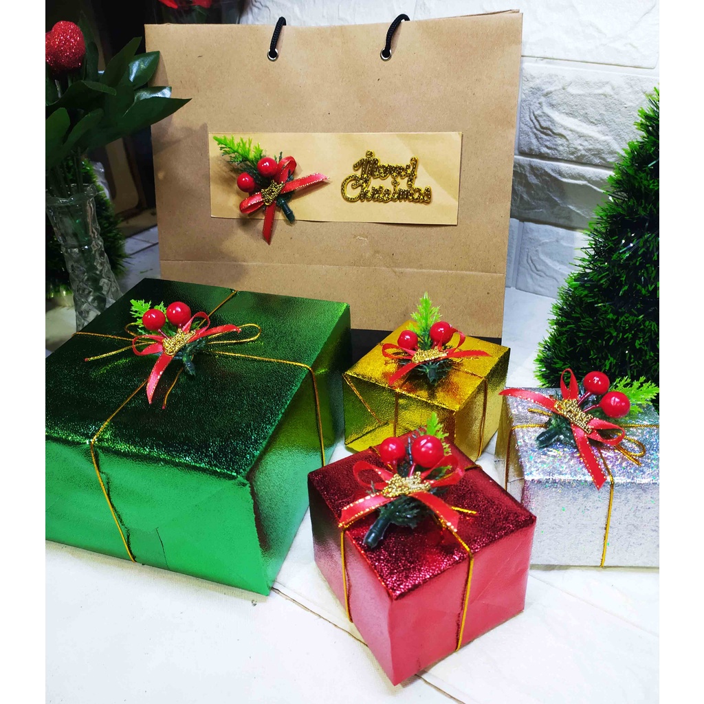 Pick PITA MERAH Pemanis Hampers Dekorasi Natal - Aksesoris Christmas