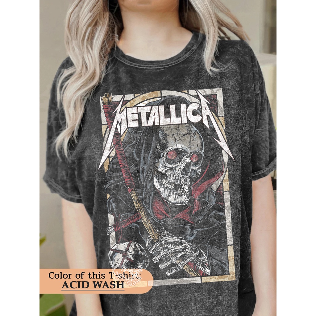Kaos Metallica | Metallica Skull | Kaos Band | Kaos Metal