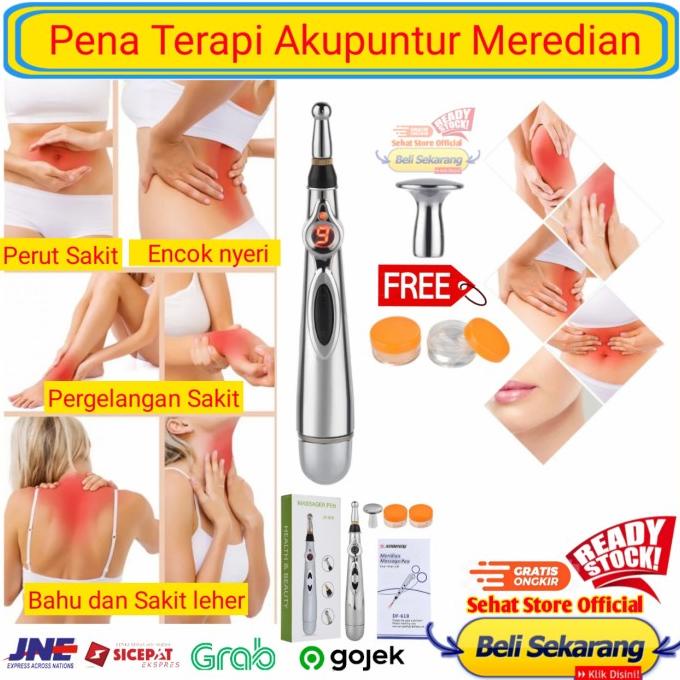 Alat Terapi PENA Akupuntur Pen Listrik Kesehatan Pijat Elektrik Saraf