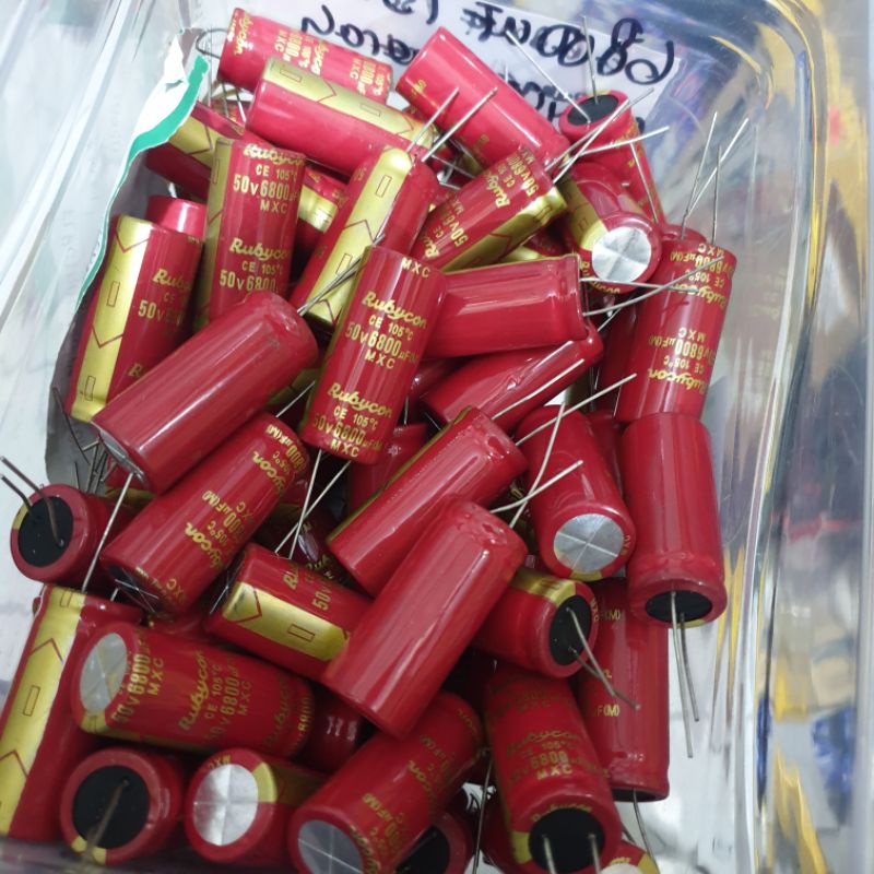 elco 6800uf 50v rubycon Red no 1 isi full