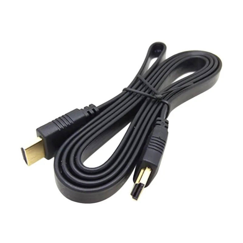 KABEL HDMI 1.5 METER PIPIH - KABEL HDMI TO HDMI 1.5M VERSI 1.4 FLAT CABLE HDMI 1.5M HDTV