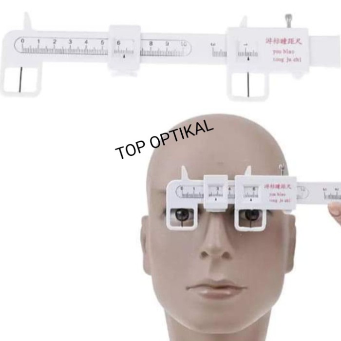 

Matr Penggaris Pupil/Pd Meter/Alat Ukur Jarak Pupil Model Digital