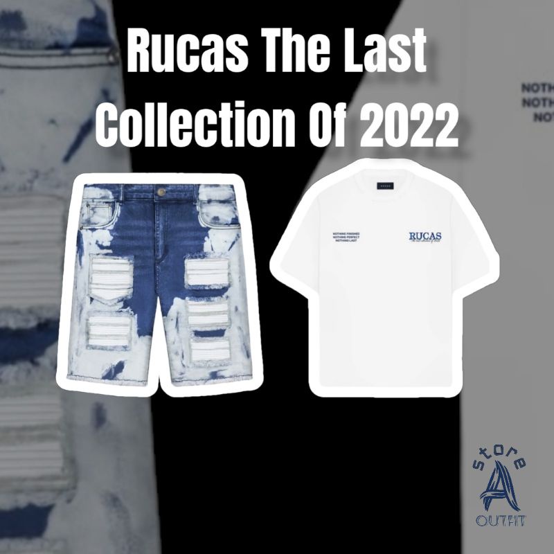 RUCAS THE LAST COLLECTION OF 2022 ( Rucas White Caviar Leather Biker Short/Rucas The Last Collection