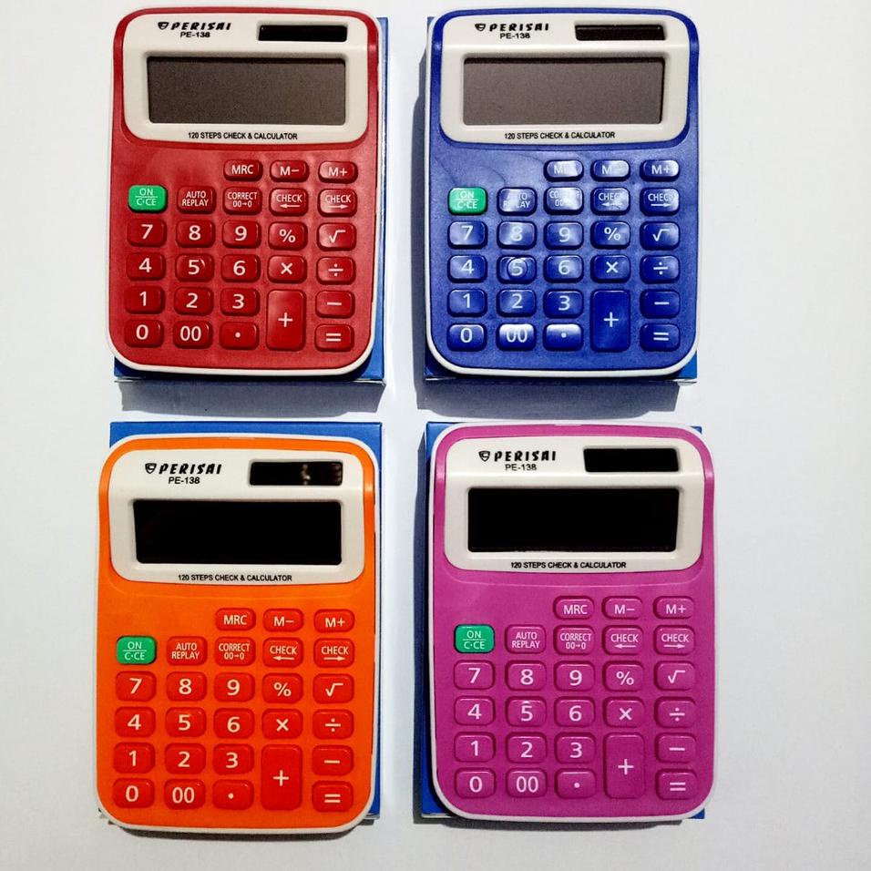 

♫ Kalkulator / Calculator Perisai Original PE 138 ㅚ