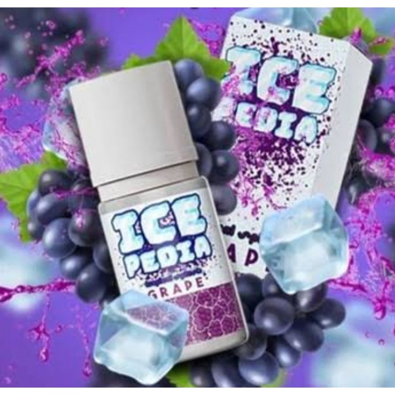 30ml grape ice es pedia liquid podfriendly