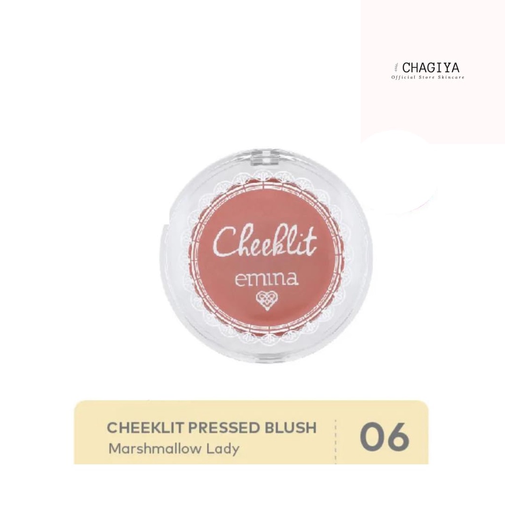 Jual Emina Cheeklit Pressed Blush Marshmallow Lady Shopee Indonesia